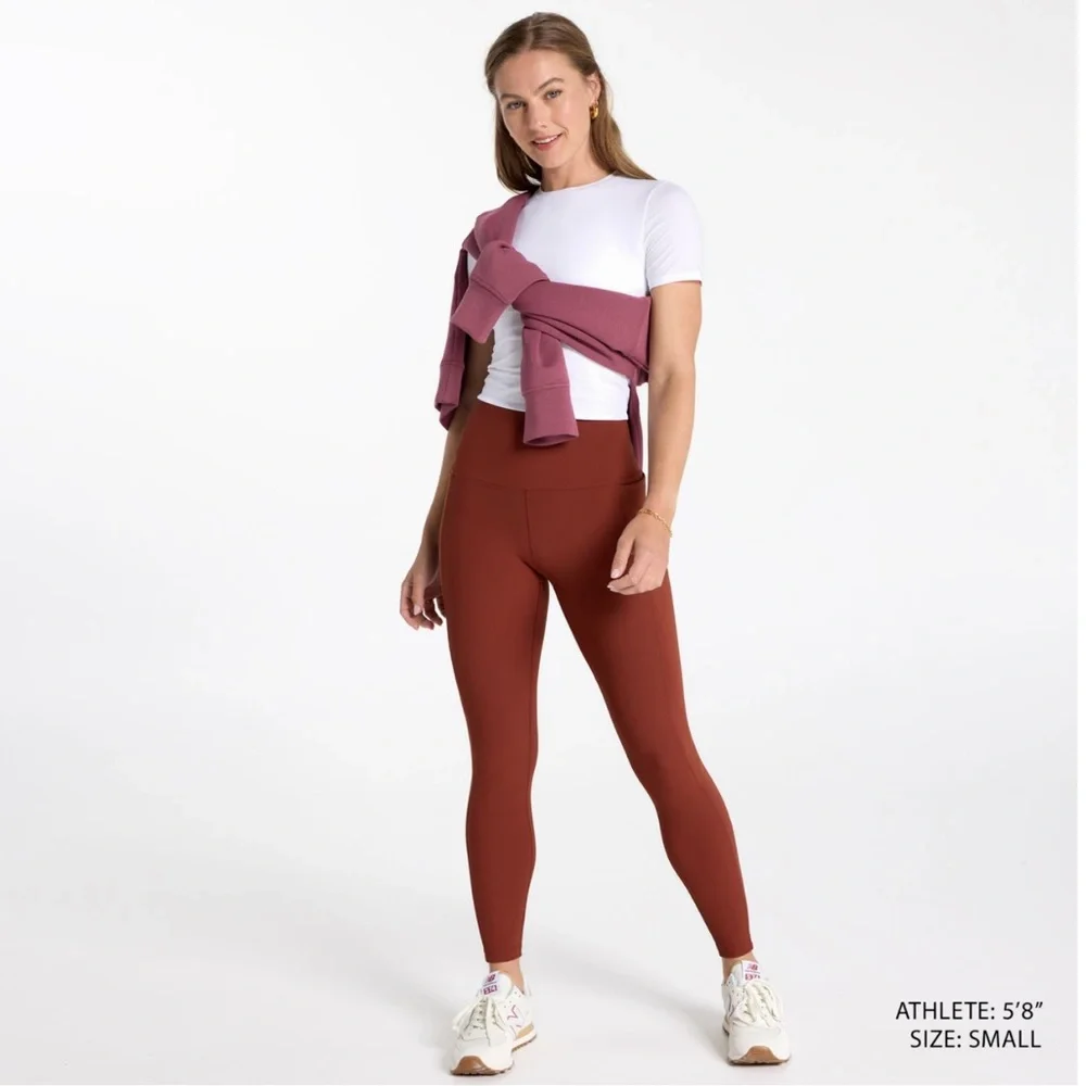 CALIA by Carrie Underwood Rust Leggings - Picture 2 of 7